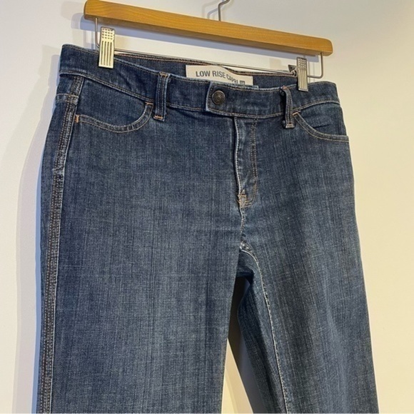 GAP Vintage Jeans Y2K Low Rise Capri Jeans 2003 Size 4 straight leg Tab waist - Picture 4 of 10